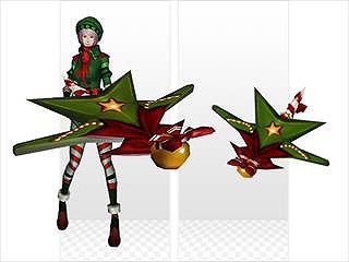 「ラペルズ」毎週違ったアイテムがもらえる「冬休み ログインスタンプキャンペーン」が開催！「クリスマス装飾武器」の販売も開始の画像