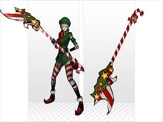 「ラペルズ」毎週違ったアイテムがもらえる「冬休み ログインスタンプキャンペーン」が開催！「クリスマス装飾武器」の販売も開始の画像