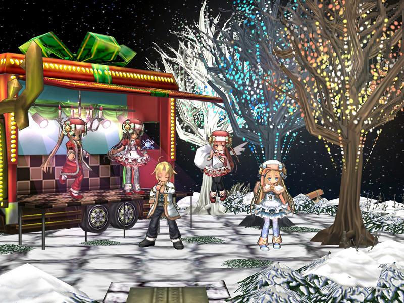 「エミル・クロニクル・オンライン」聖夜の天使・ステラがパートナーになるECOくじ「イルミネーション・クリスマス」が販売の画像