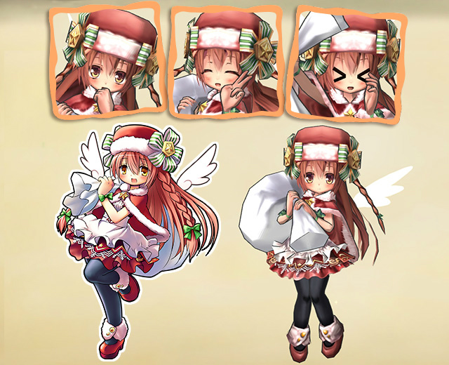 「エミル・クロニクル・オンライン」聖夜の天使・ステラがパートナーになるECOくじ「イルミネーション・クリスマス」が販売の画像