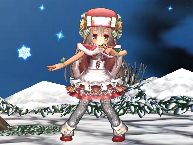 「エミル・クロニクル・オンライン」聖夜の天使・ステラがパートナーになるECOくじ「イルミネーション・クリスマス」が販売の画像