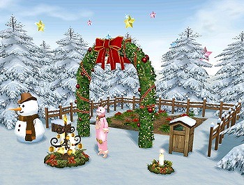 「マビノギ」サンタになって大暴れ！イベント「クリスマスかくれんぼ」が開催―クリスマスアイテムも販売開始の画像