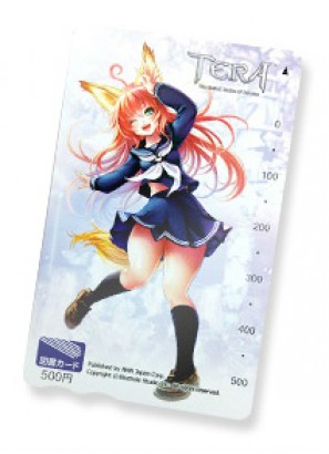 TERAオリジナル図書カード