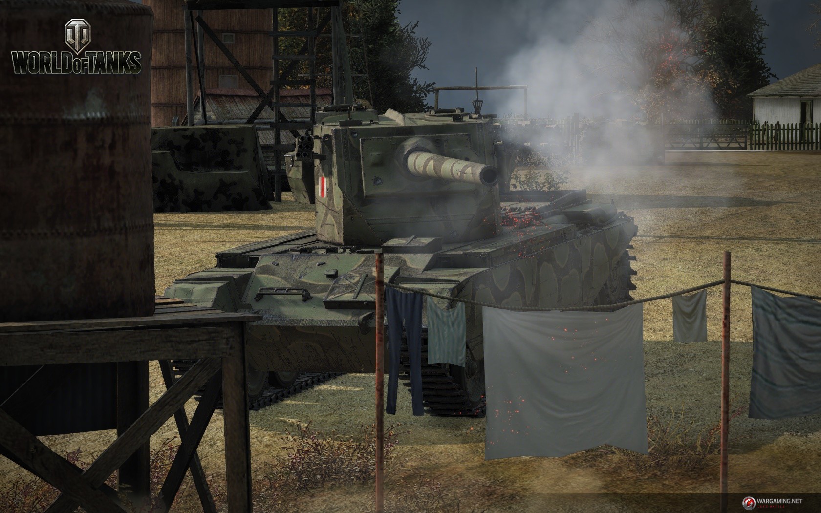 「World of Tanks」イギリスの新車両11輌と3つの新しいマップを追加する「アップデート9.5」が実装！アイテムコードが隠れているクリスマスプレゼント動画も公開の画像