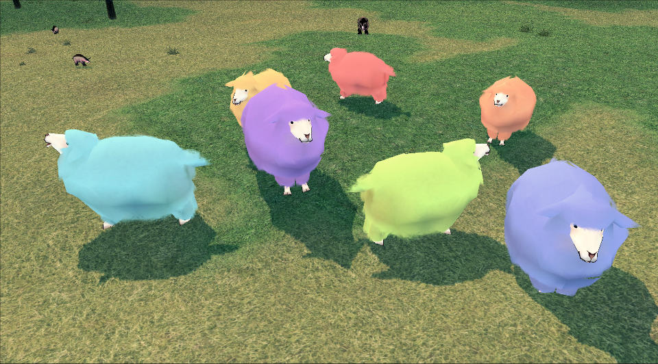 「マビノギ」今年の干支「ひつじ」にちなんだアイテムがもらえる「虹色羊イベント」が開催の画像