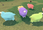 「マビノギ」今年の干支「ひつじ」にちなんだアイテムがもらえる「虹色羊イベント」が開催