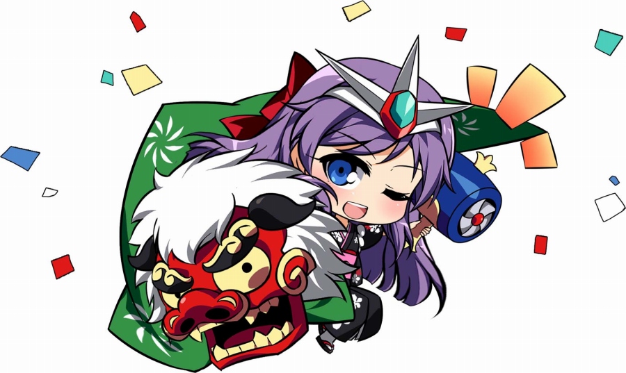 「ロボットガールズZ ONLINE」晴れ着姿のZちゃん＆號ちゃんが登場！イベントマップ「正月の田舎町」でレア素材ユニットを獲得しようの画像