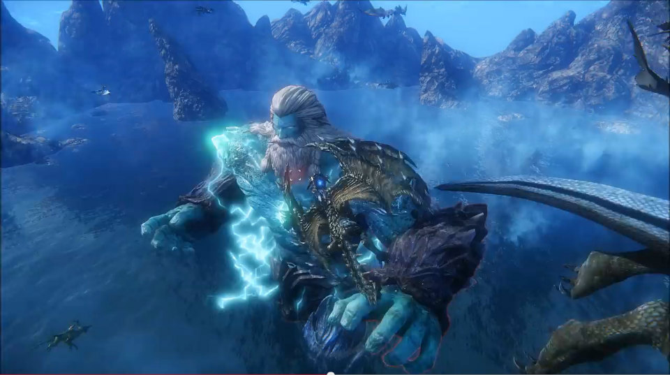 「イカロス オンライン」大きすぎて画面に収まらない「巨大ボス」との戦闘動画が公開！ニコニコ生放送第1回も1月16日20時より配信の画像