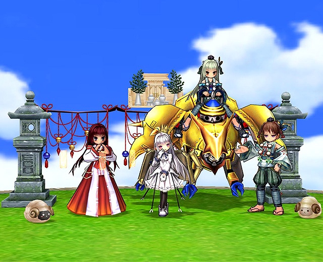 「エミル・クロニクル・オンライン」デジタル版「コミック アース・スター」が本日創刊！ECOくじ「おめかし巫女装束」発売も開始の画像