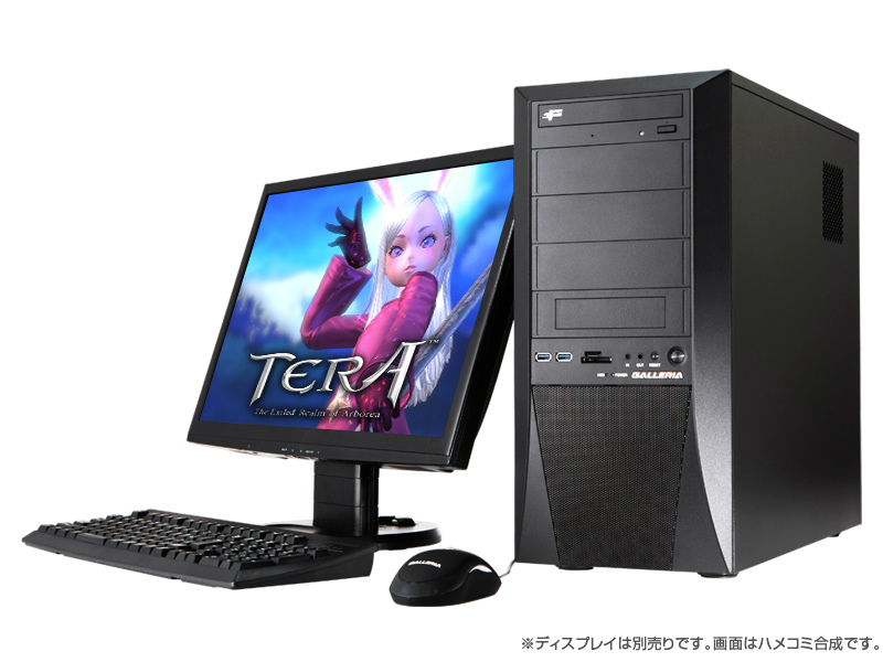 特典が付属したGALLERIA「TERA」推奨モデルにハイパフォーマンスデスクトップ2機種が新たに追加の画像