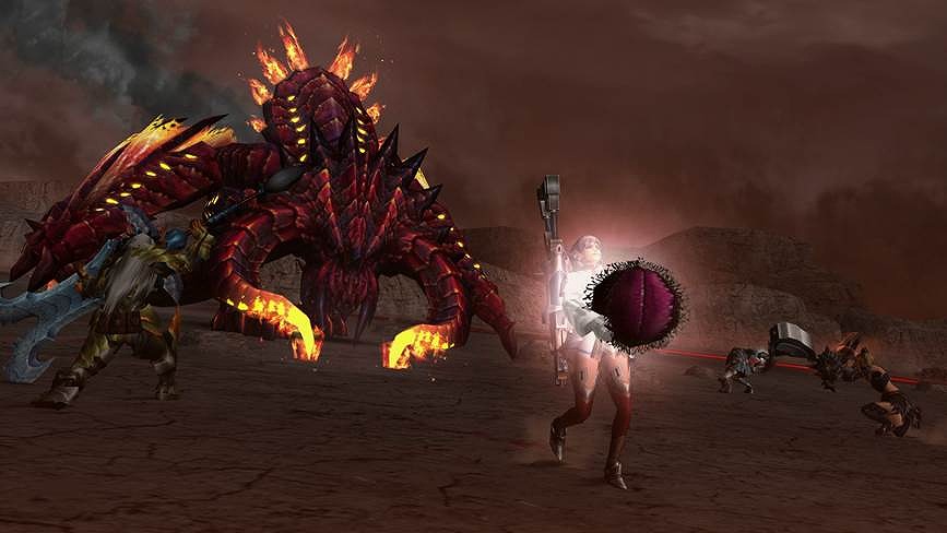 「モンスターハンター フロンティアG」2月18日にアップデート「G6.1」が実装！新モンスター「炎角竜ヴァルサブロス」や新たな武器を紹介の画像