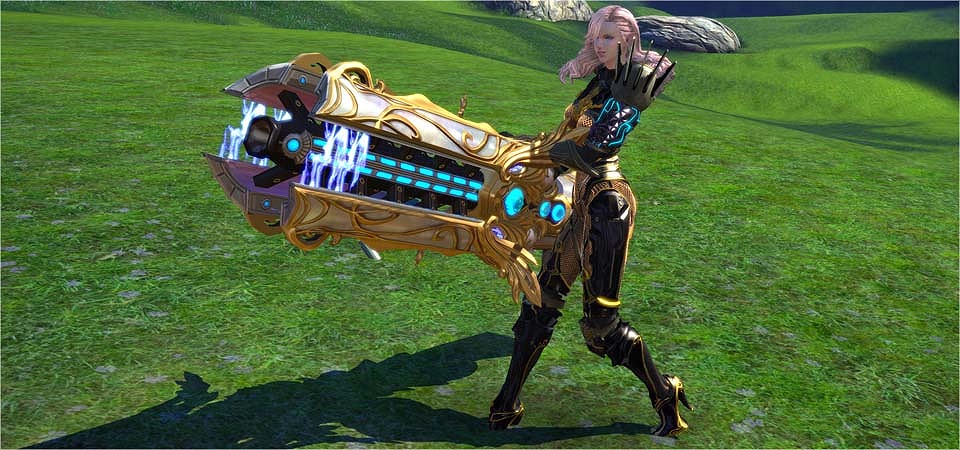 「TERA」新クラス「ヘビーガンナー」の強力なスキルが公開！キャスタニックとハイエルフの新たな髪型も発表の画像