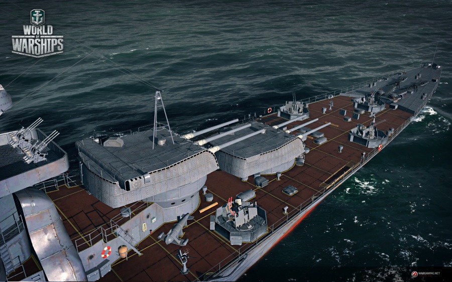 オンライン海戦RTS「World of Warships」クローズドβテスト参加登録が3月12日より開始―日本の駆逐艦、巡洋艦、戦艦も使用可能の画像