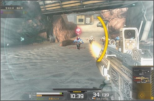 「Alliance of Valiant Arms」時間の流れを自在に操れる新CO-OPマップ「OVER RIDER」が3月25日に実装！の画像