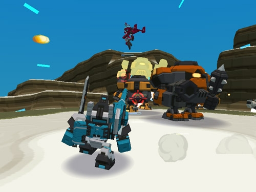 「鋼鉄戦記C21」ホワイトデーミッション「奪われたコンテナ」が3月12日より開催！プロペラ型ロボ「F・リュール」も登場の画像