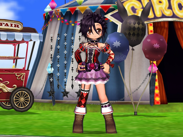 「エミル・クロニクル・オンライン」アルカナハート・アルマをイメージしたアイテムが入手できるECOくじ「アルカナハート・イン・ザ・サーカス」が販売の画像