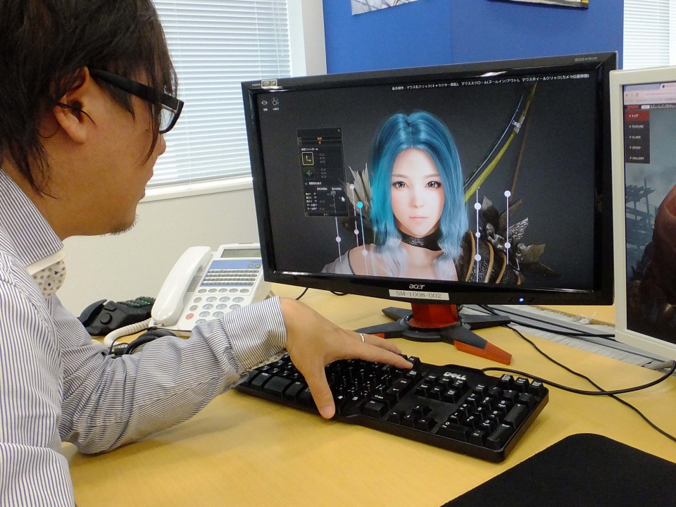 「黒い砂漠」プロデューサーの麥谷将人氏と「AVA」のプロデューサーの井上洋一郎氏によるキャラクターメイキング動画を公開の画像