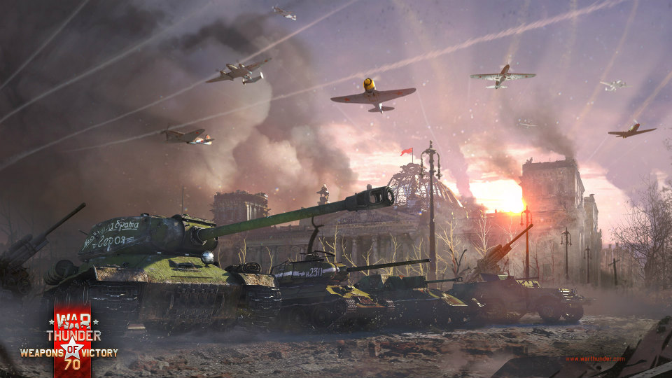 「War Thunder」40台以上の乗り物と3つの新しいマップが追加されるバージョン1.49「Weapons of Victory」が実装の画像