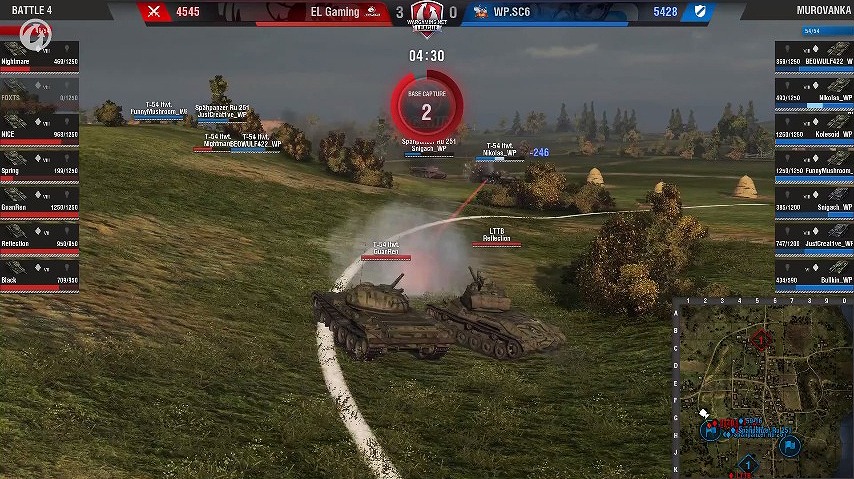 「World of Tanks」eSportsイベント「Wargaming.net League The Grand Finals 2015」の結果が発表！大会のハイライトをまとめた動画も公開の画像