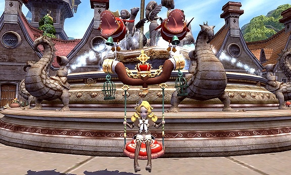 「ドラゴンネスト」ムキムキダッキングをこらしめてかわいい乗り物をゲット！「ときめき☆タフガイネスト」が開始の画像