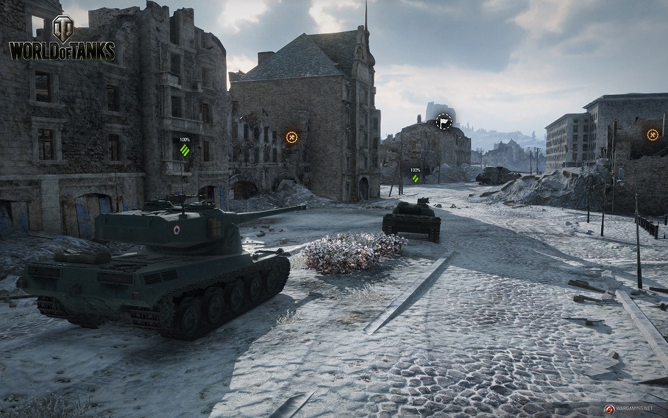 「World of Tanks」試合中のリスポーンや車両変更なども可能な新モード「制圧戦」が実装！SD/HD画質の設定が任意で選択可能にの画像
