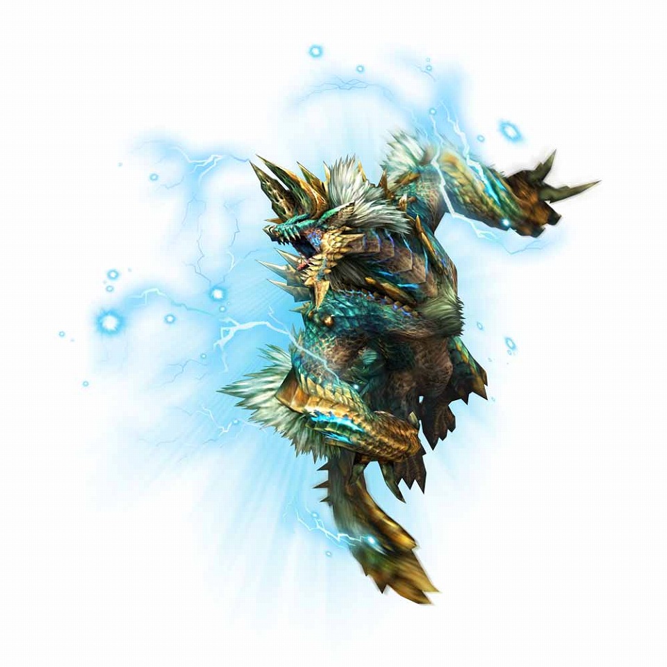 「モンスターハンター フロンティアG」未開の地“白湖”に生息する獣竜種「ガスラバズラ」が公開！の画像