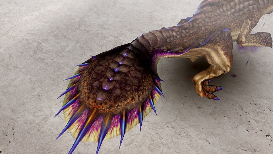 「モンスターハンター フロンティアG」未開の地“白湖”に生息する獣竜種「ガスラバズラ」が公開！の画像