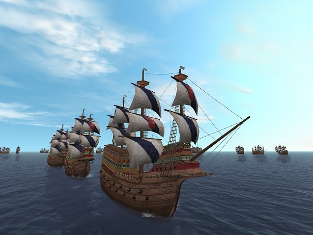 「大航海時代 Online～Gran Atlas～」大規模戦闘イベント「自称ヴァイキング大集合！」が7月7日より開催！女海賊レディ・バッカニアの衣装をゲットの画像