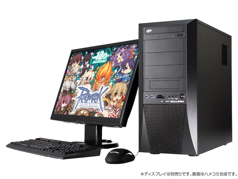 ドスパラ、GALLERIA「ラグナロクオンライン」推奨モデルに「XT」「ST」の2機種が追加―アレンジCDやゲーム内アイテムが付属の画像