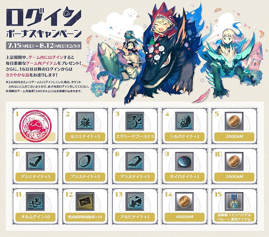 「ロード オブ ヴァーミリオン アリーナ」上位入賞者にはアルカナ錬金薬やAMがプレゼントされるソロアリーナモード「Summer Cup 2015」が開催！の画像