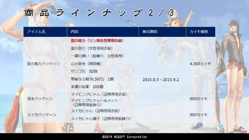 「ブレイドアンドソウル」7月22日に実装されるアップデート「地獄島」の詳細が明らかに！新衣装「浴衣」「水着」もの画像