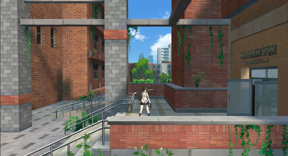 「クローザーズ」オープンβテストで新たに解放される「私立翔鳳学園地区」＆ストーリーを彩るNPCキャラクターが公開！の画像