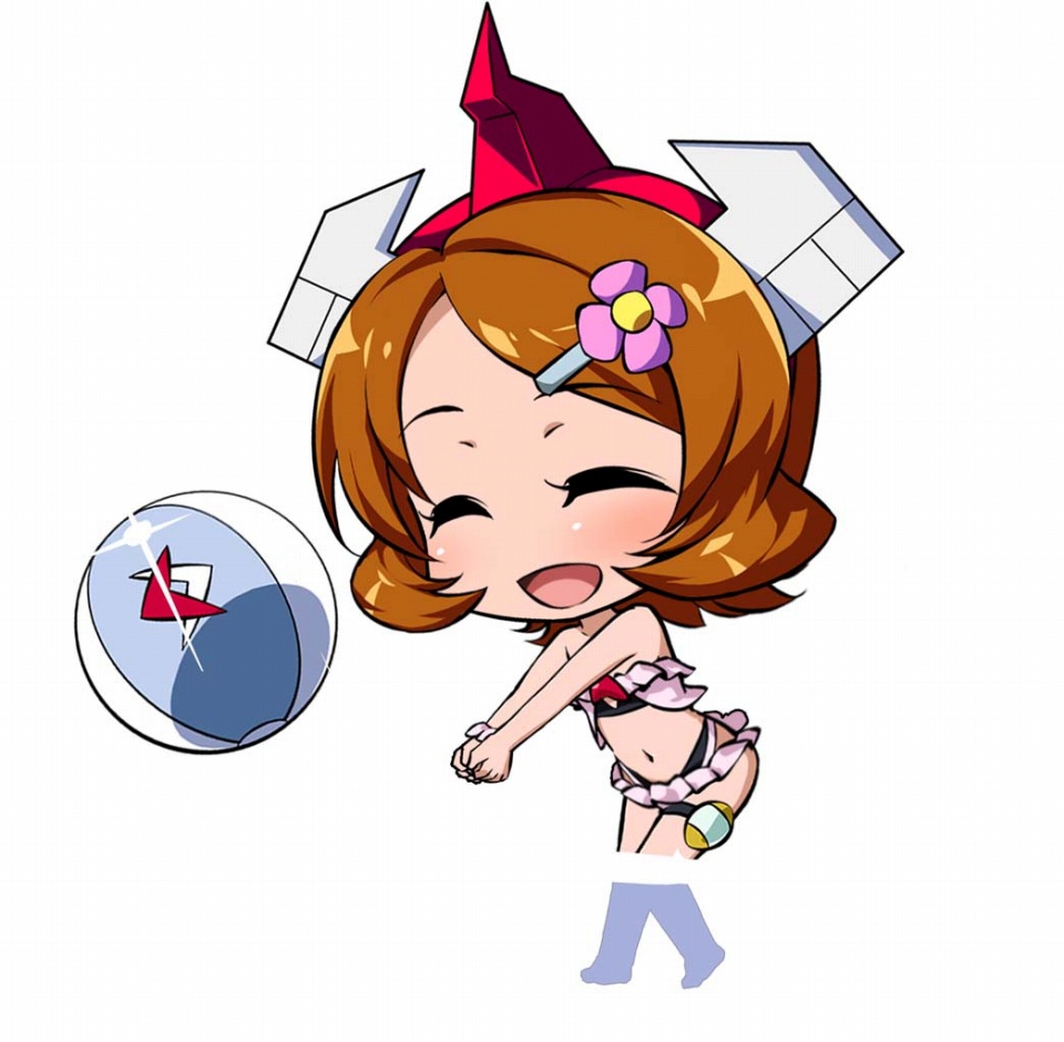 「ロボットガールズZ ONLINE」水着姿のダンダン＆プロトゲッターが登場！マルチに「ボロッ娘防衛」が実装の画像