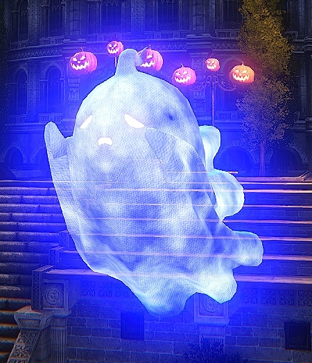 「イカロスオンライン」首都ハカナス城がハロウィン模様に大変化！イベント「ICARUS HalloweenNight！」が開催の画像