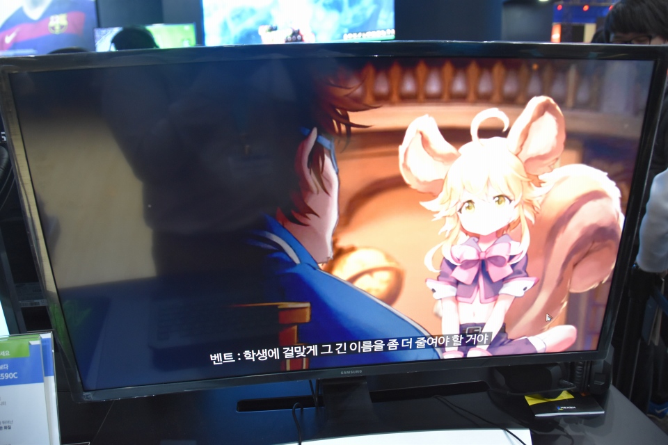 【G-STAR 2015】ケモミミキャラクターが登場する学園オンラインRPG「アルピエル」のインプレッションの画像
