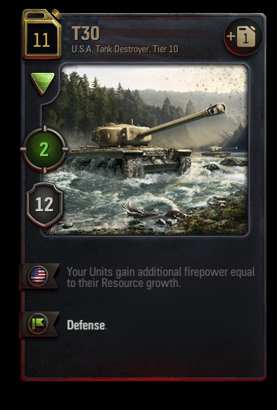 200種以上のカードと戦略を駆使して闘おう！オンライン戦略カードゲーム「World of Tanks Generals」の正式サービスが開始の画像