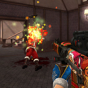 「ポイントブランク」クリスマスアップデートが実施！X-mas限定武器は射撃エフェクトもクリスマス仕様の画像