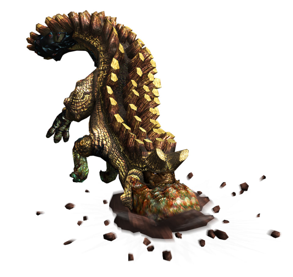 「モンスターハンター フロンティアG」新たな遷悠種“爆鎚竜 ウラガンキン”が明らかに！3月初旬に狩猟解禁決定の画像