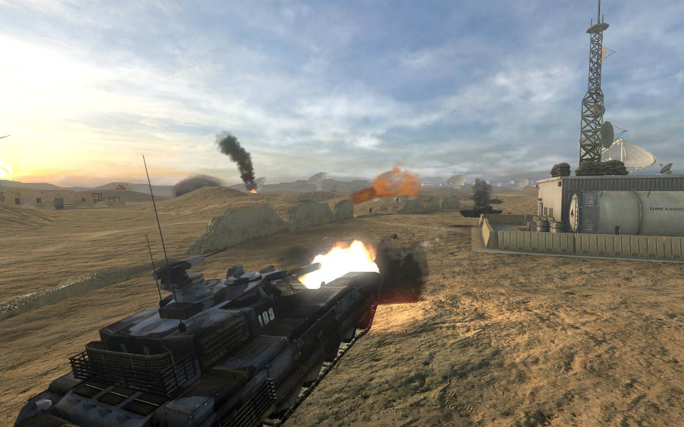 「Alliance of Valiant Arms」新爆破マップ「STONE TEMPLE」の先行情報が公開！戦車で戦う新モード「BATTLE TANK」は3月23日に実装の画像