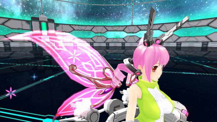 「コズミックブレイク2」見た目も武装も一新したミーアとアリスティアがラインナップした「リミテッドメガガラポン」が登場！の画像