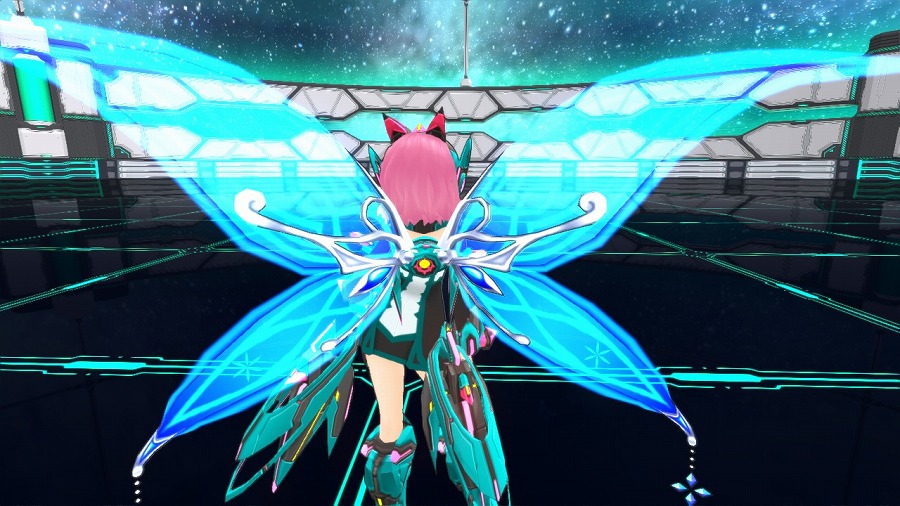 「コズミックブレイク2」見た目も武装も一新したミーアとアリスティアがラインナップした「リミテッドメガガラポン」が登場！の画像