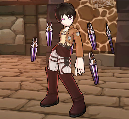 「エルソード」エリオス大陸に巨人が出現！「進撃の巨人」コラボイベントが開催の画像