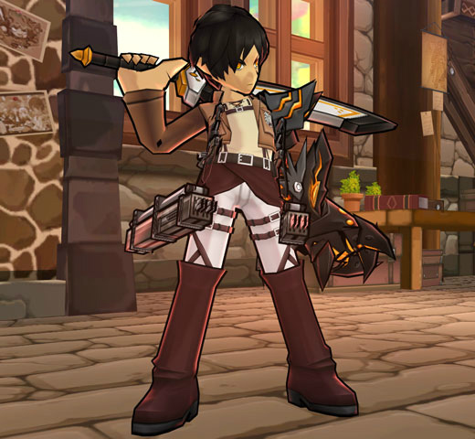 「エルソード」エリオス大陸に巨人が出現！「進撃の巨人」コラボイベントが開催の画像