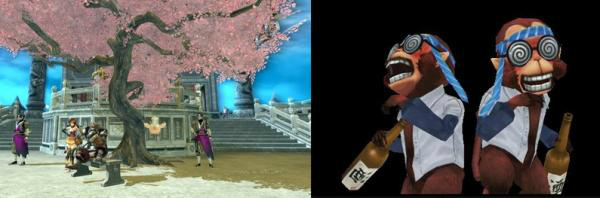 「X.A.O.C～ザオック～」イベント「桜祭り」が開催！酔っ払いを退治して「桜花プレゼント箱」をゲットしようの画像