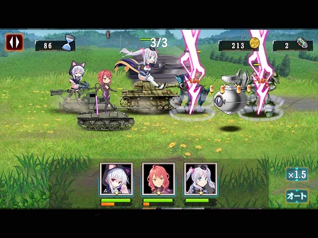 戦車×美少女の新感覚ディレクションRPG「機動戦車チハたん」がDMMにてサービス決定の画像