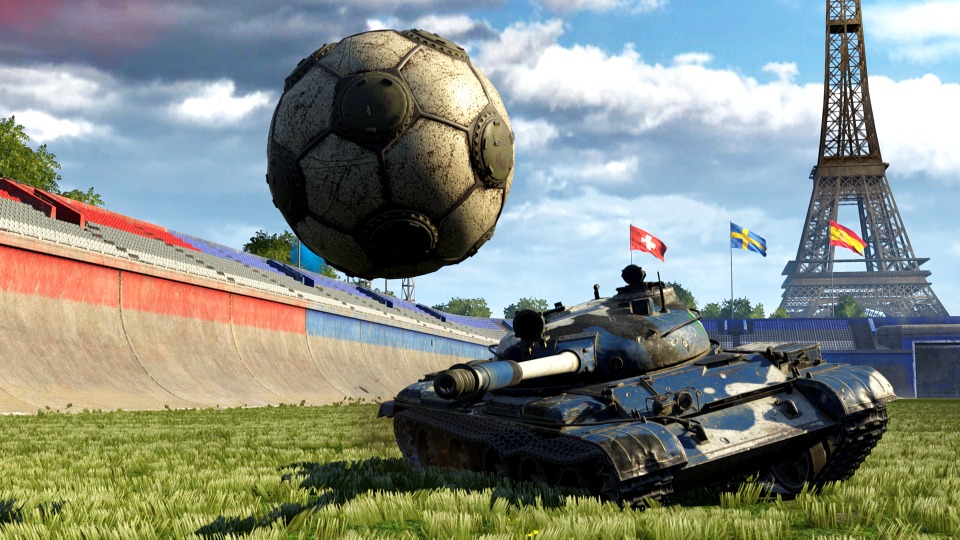 「World of Tanks」サッカーの祭典「Tank Football 2016モード」が開催決定！今年は新機能で戦車が宙を舞う？の画像