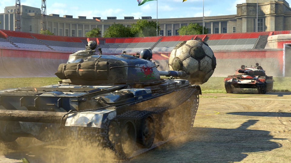 「World of Tanks」サッカーの祭典「Tank Football 2016モード」が開催決定！今年は新機能で戦車が宙を舞う？の画像