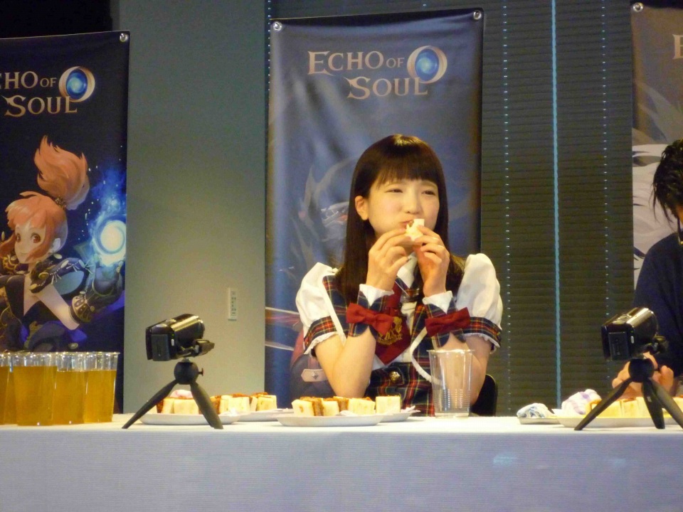 「ECHO OF SOUL」強者プレイヤーVS爆食女王・もえあずさんのタイムアタック大食いバトルが開催！アイテムがもらえるキャンペーンも実施中の画像