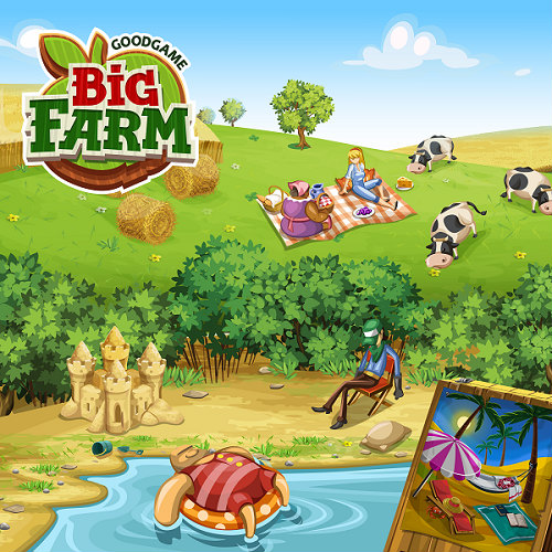 「Goodgame Big Farm」サマー・ウィークエンド・スペシャルが開催―花火をみてアイテムをゲット！の画像