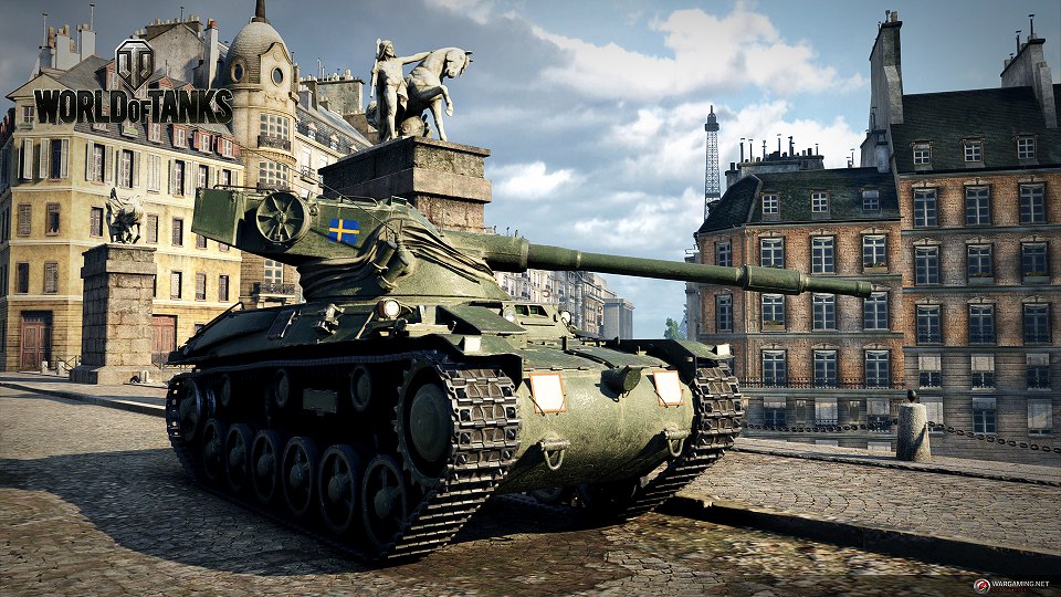 「World of Tanks」スウェーデン戦車や新マップ・パリが登場する「アップデート9.16」が本日実装！の画像